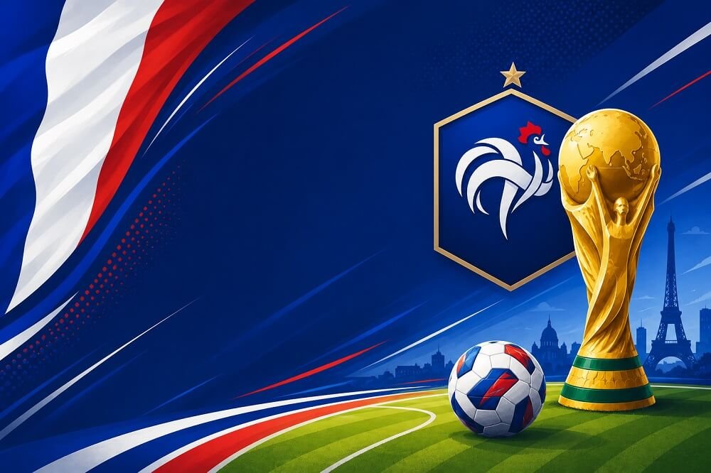 France national football team preparing for FIFA World Cup 2026 as one of the tournament favorites.